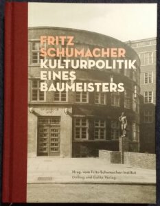 Cover "Fritz Schumacher. Kulturpolitik eines Baumeisters"
